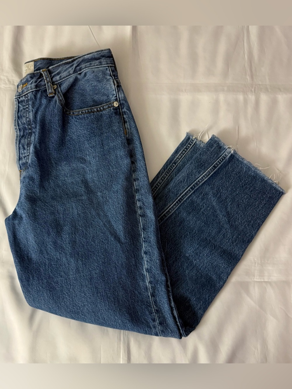 Everlane The 90s Cheeky Straight Leg Cropped Jeans
